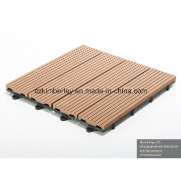 Azulejo ambiental de WPC DIY Decking